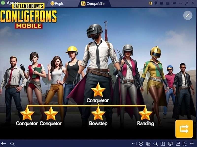 PUBG Mobile Ranks - Conqueror is the Highest PUBG Mobile ranking hierarchy showing Conqueror at the top